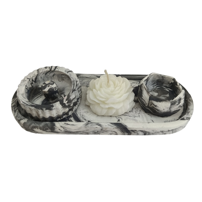 خرید و قیمت شمع مدل آلاله مجموعه 4 عددی