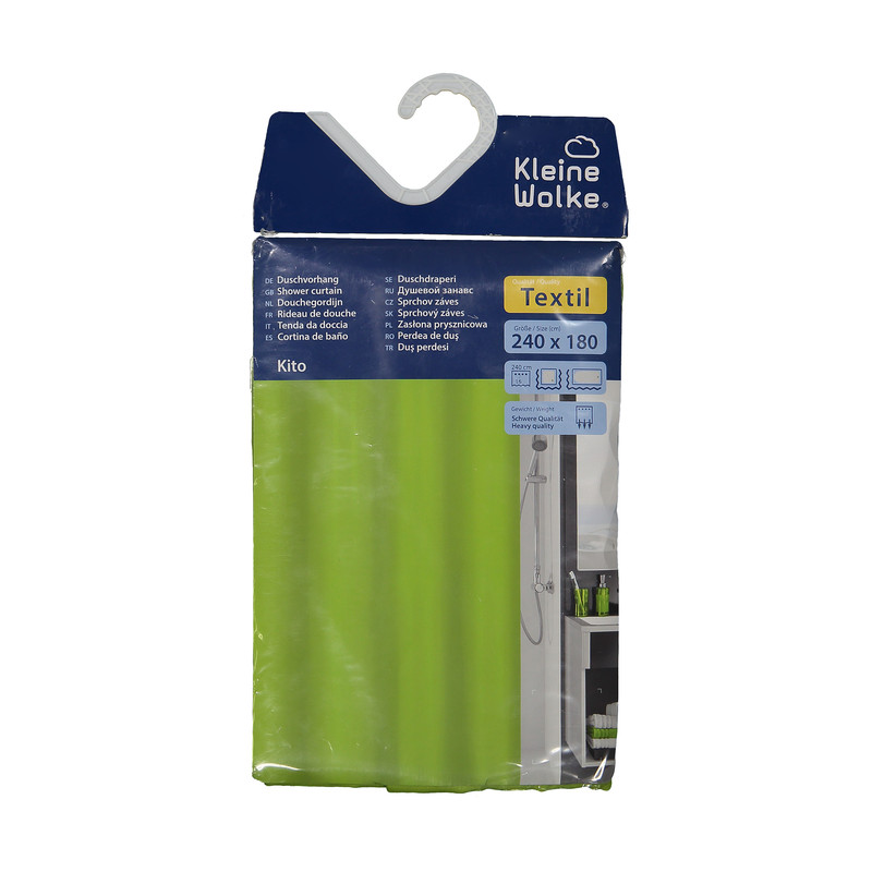 پرده حمام کلین ولک کد 4937625352 سایز 180 × 240 سانتی متر