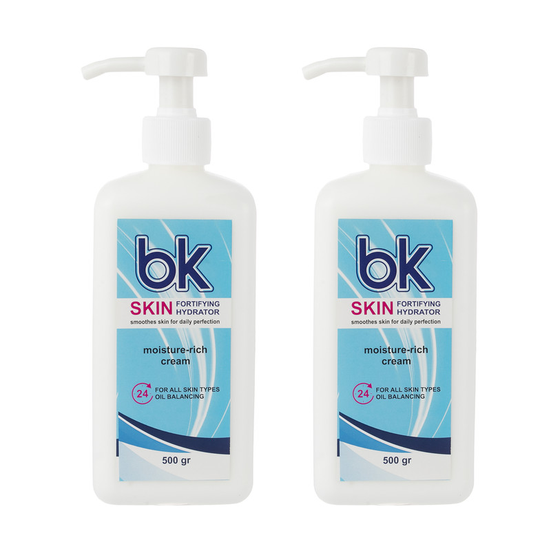 کرم مرطوب کننده بی کی مدل PUMP U وزن 500 گرم مجموعه 2 عددی