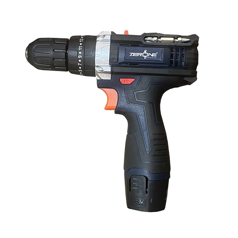 خرید و قیمت دریل شارژی چکشی زیرو وان مدل 1212