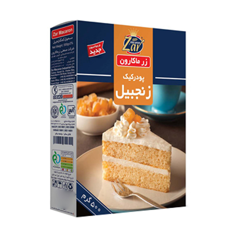 خرید و قیمت پودر کیک زنجبیلی زر ماکارون - 500 گرم