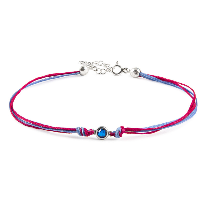 خرید و قیمت پابند نقره زنانه ریسه گالری مدل مارکو 2075