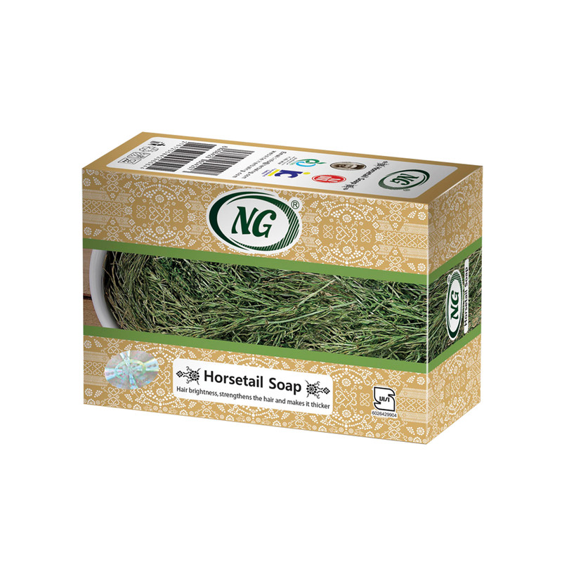 صابون شستشو ان جی مدل دم اسب وزن 100 گرم