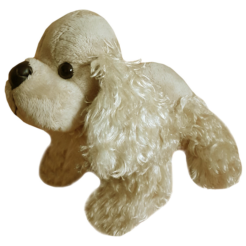 عروسک گانز طرح سگ کد 375 ارتفاع 26 سانتی متر