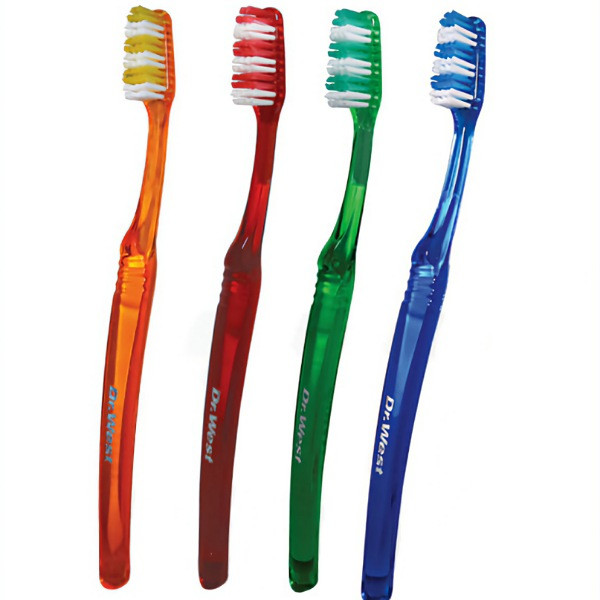 مسواک دکتر وست مدل P04 با برس سخت بسته 4 عددی