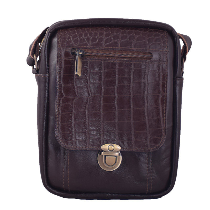 خرید و قیمت کیف رودوشی دست دوز مردانه مدل 20-LZ