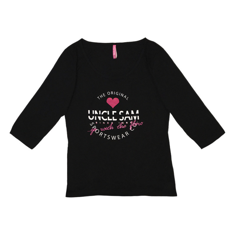 خرید و قیمت تی شرت آستین بلند زنانه آنکل سم مدل 14100