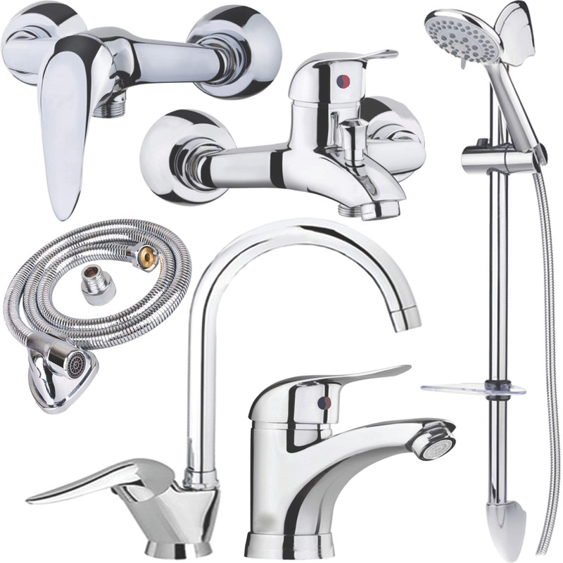 خرید و قیمت ست شیرآلات های پلاس مدل آرسیس مجموعه 6 عددی