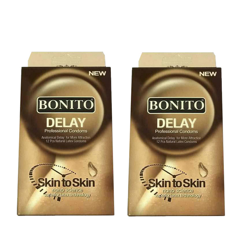 کاندوم بونیتو مدل 8 Delay مجموعه 2 عددی