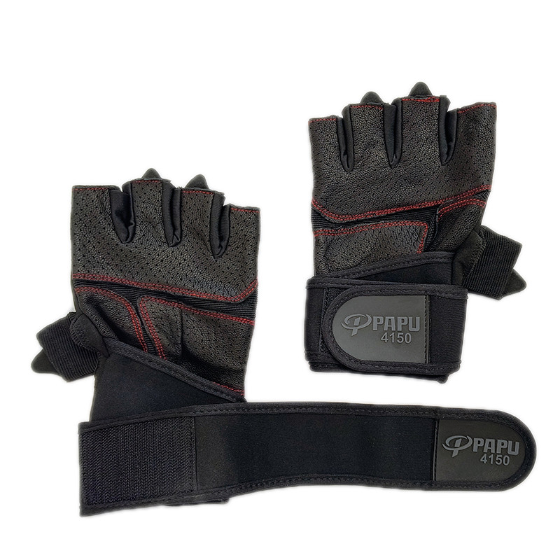 دستکش بدنسازی مدل کف ژله دار کد PAPU 4150 XL