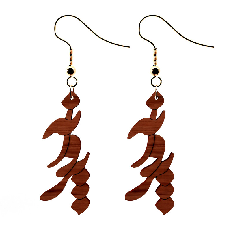 گوشواره زنانه آلتین آی مدل پروانه کد K3045