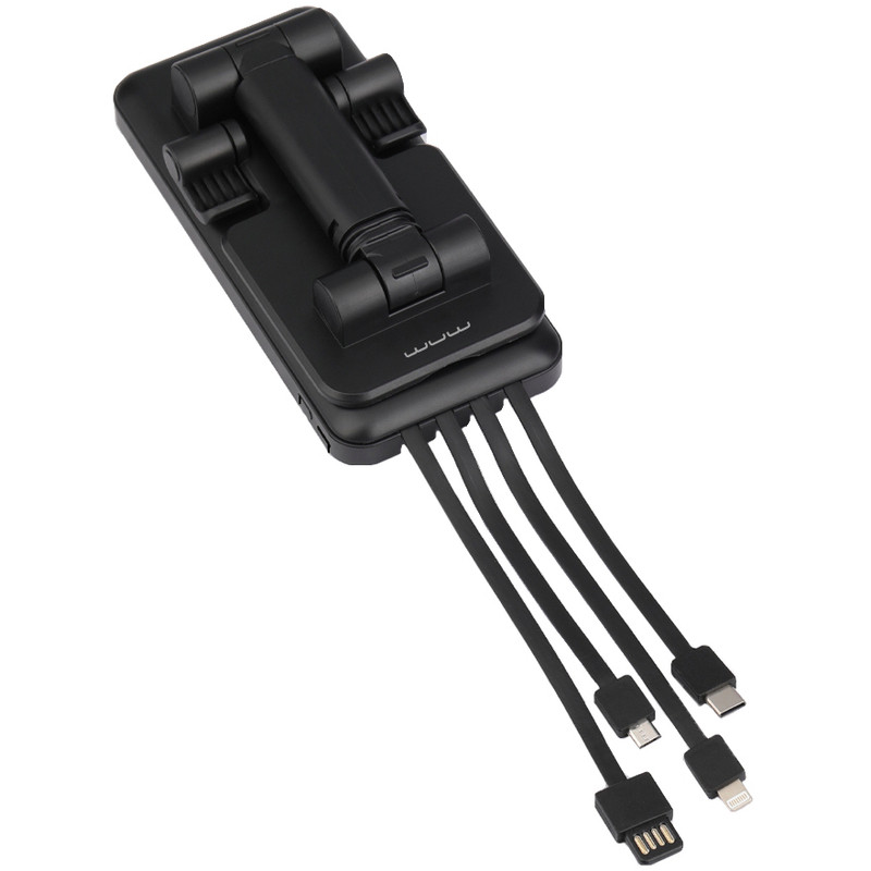 پاوربانک و پایه نگهدارنده گوشی موبایل دبلیو یو دبلیو مدل Power Ultra - 41 ظرفیت 10000 میلی آمپر ساعت