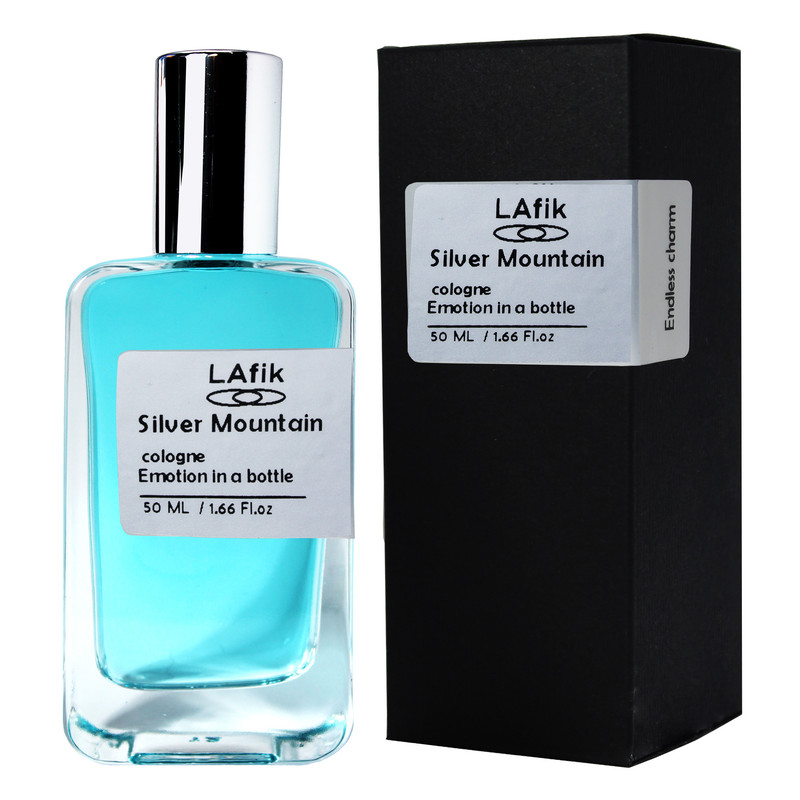 ادوپرفیوم لافیک مدل سیلور مانتین واتر با رایحه خنک حجم 50 میلیلیتر