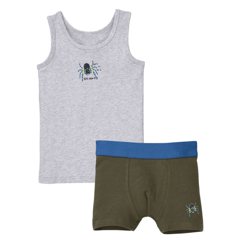 ست شورت و زیرپوش پسرانه الایو مدل SEP-BUGHUNT02