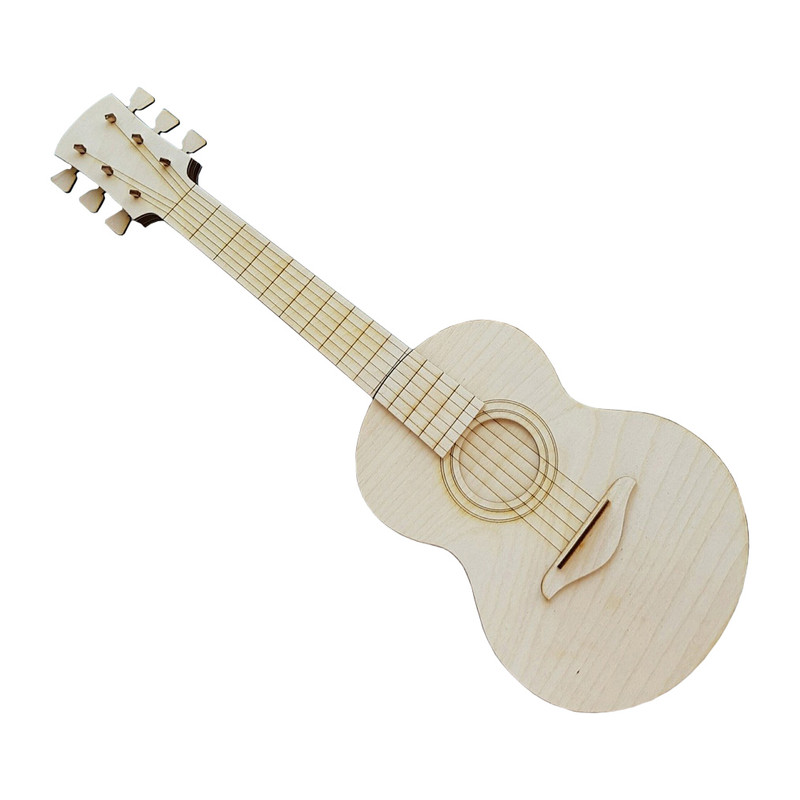 ساختنی مدل سه بعدی ماکت گیتار کد M30