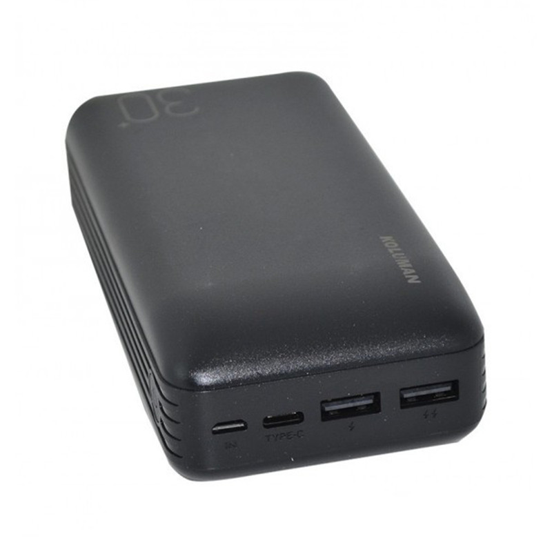 خرید و قیمت پاوربانک کولومن مدل KP-365 ظرفیت 30000میلی آمپر