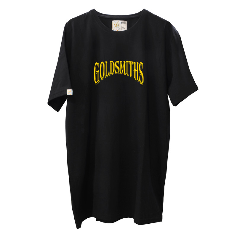 تیشرت آستین کوتاه مردانه مسترمانی مدل نوشته طلا