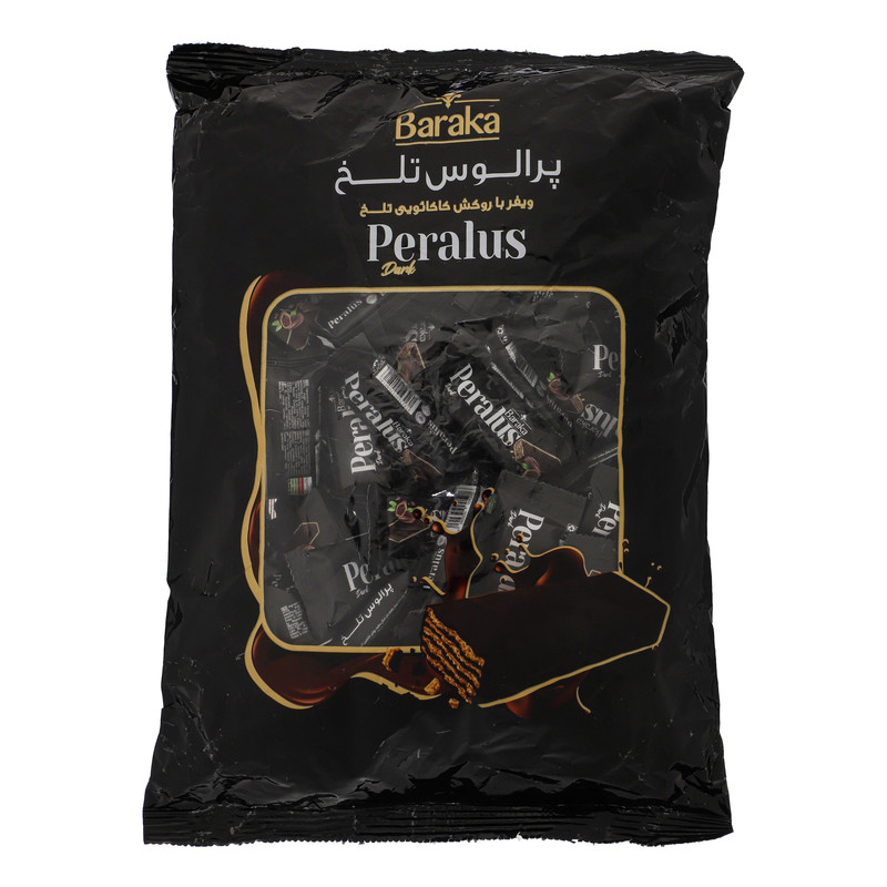 خرید و قیمت ویفر کاکائويی تلخ پرالوس باراکا - 1 کيلوگرم