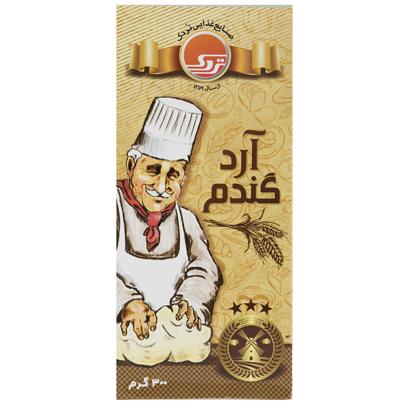 خرید و قیمت آرد گندم تردک مقدار 300 گرم