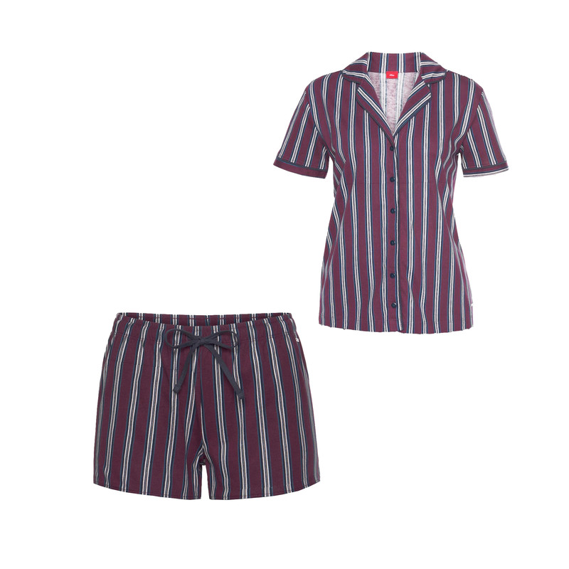 خرید و قیمت ست شومیز و شلوارک زنانه مدل جلو دگمه دار