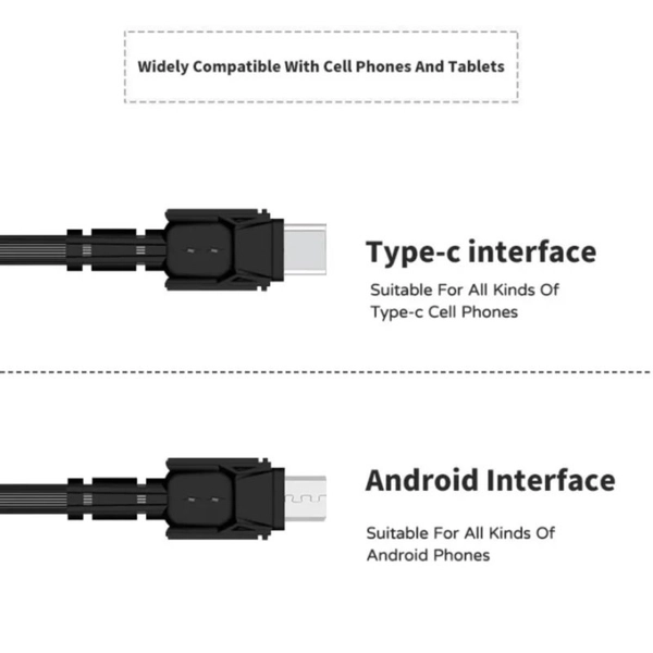 کابل تبدیل USB به USB-C مدل A937 طول 1 متر‌ 00
