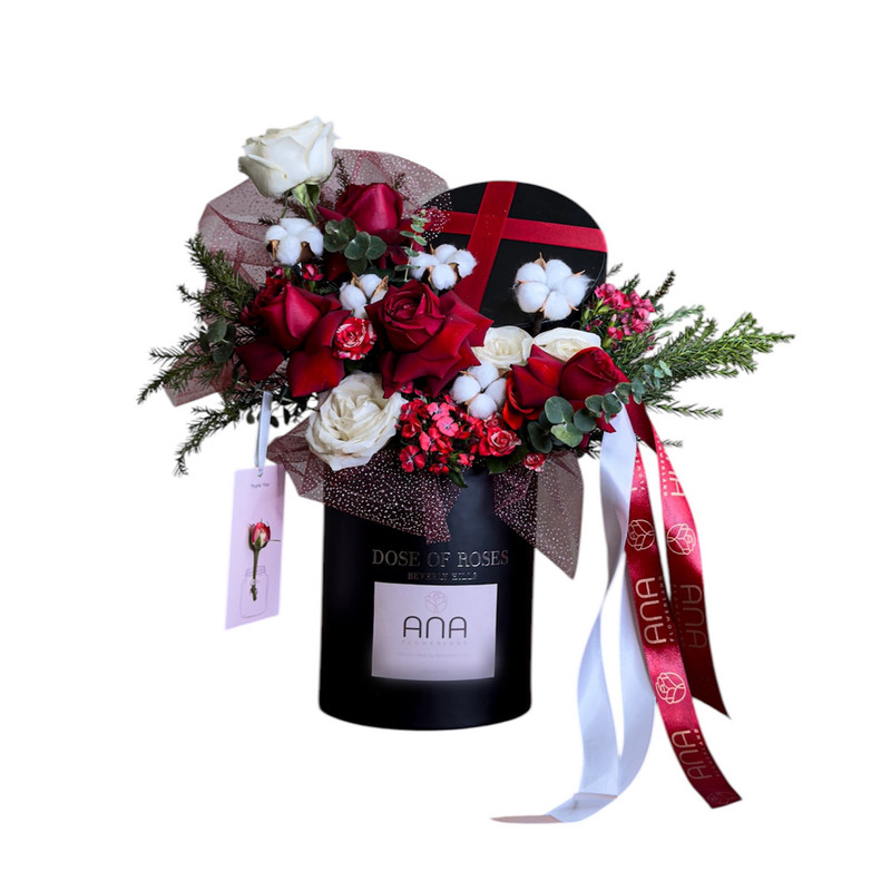 جعبه گل طبیعی مدل 02