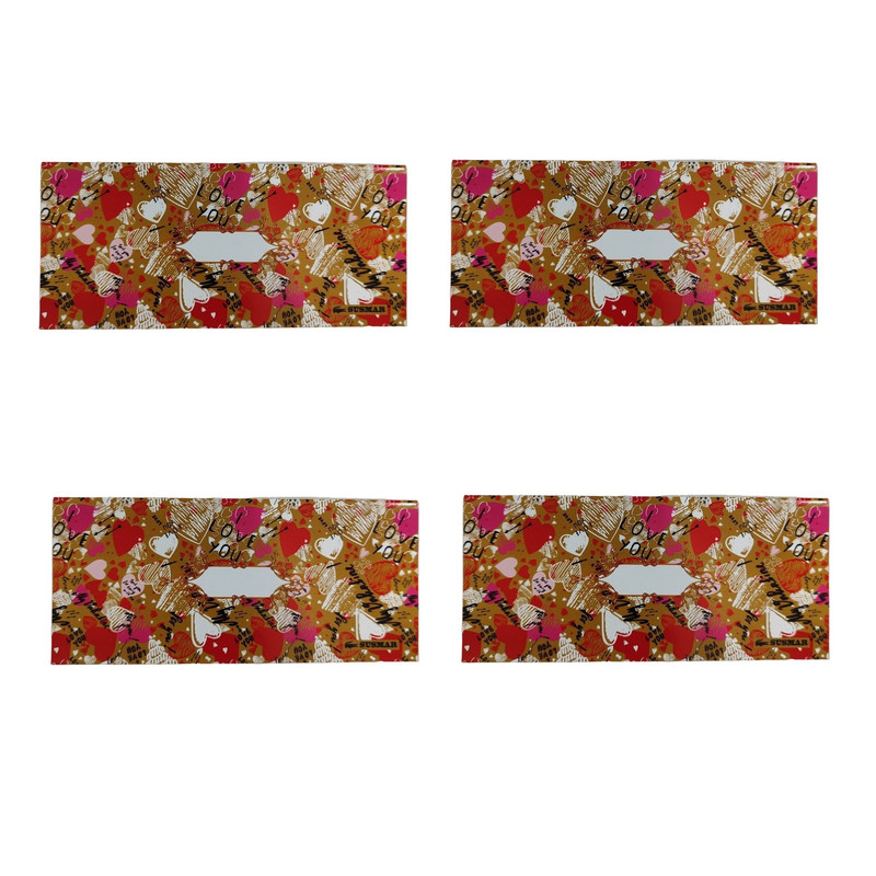 پاکت پول مدل قلب کد 007 بسته 4 عددی