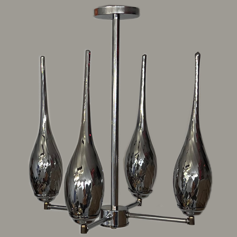 لوستر 4 شعله نورهام مدل 4TIZ