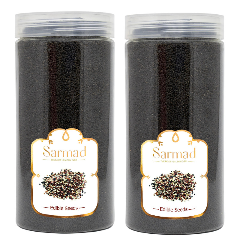 تخم شربتی درشت ممتاز سرمد - 550 گرم بسته 2 عددی