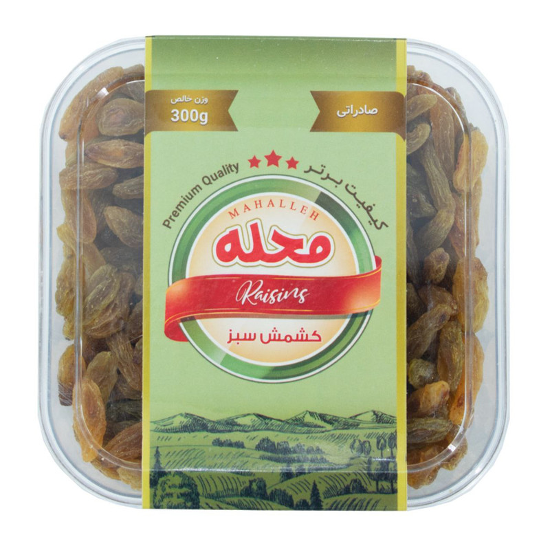 خرید و قیمت کشمش سبز محله - 300 گرم