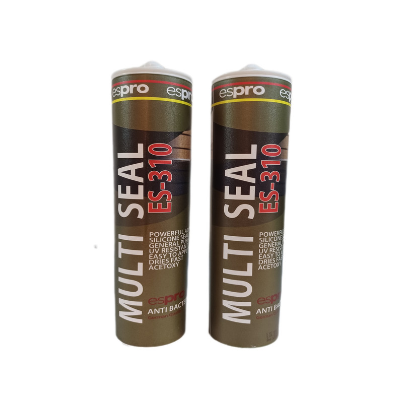 چسب سیلیکون اسپرو مدل مولتی سیل حجم 310 میلی لیتر مجموعه 2 عددی