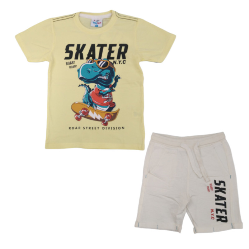 خرید و قیمت ست تی شرت و شلوارک پسرانه توپولینو مدل be822