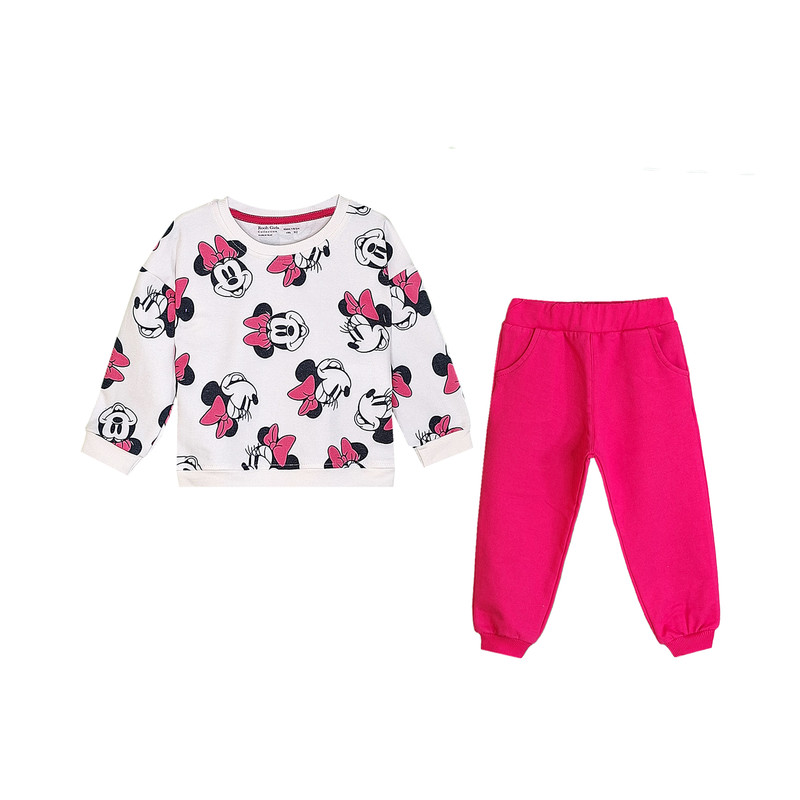 ست سویشرت و شلوار دخترانه روح مدل 629878