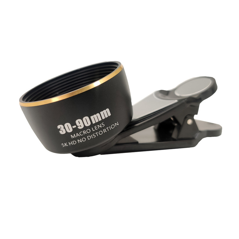 خرید و قیمت لنز کلیپسی موبایل زومی مدل Macro Lens 30-90mm 5K L-8100