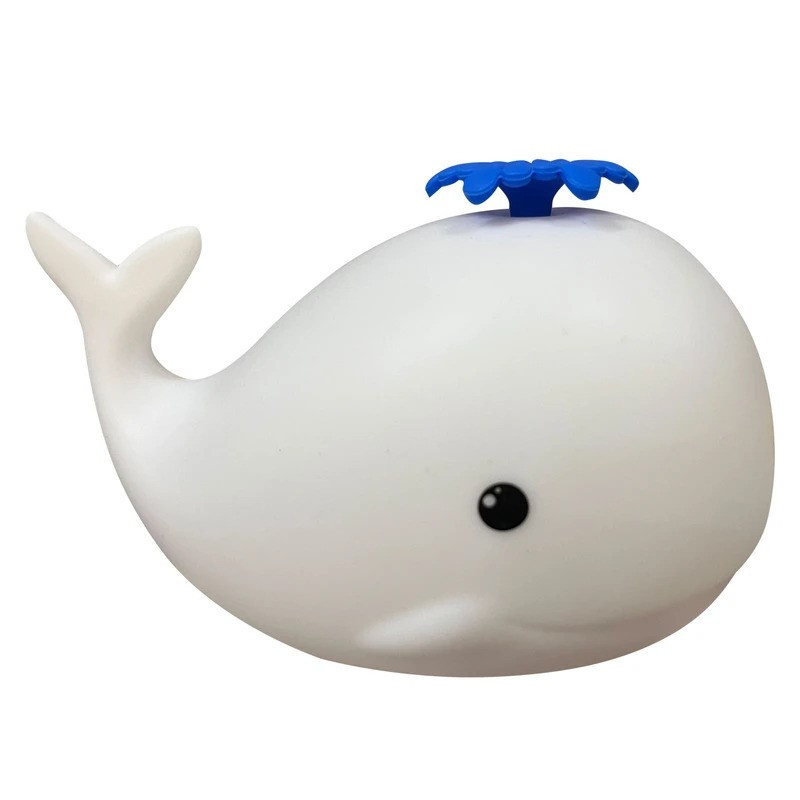 خرید و قیمت چراغ خواب کودک مدل سیلیکونی طرح دلفین خوشحال