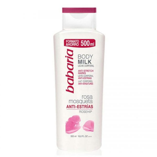 خرید و قیمت شیر بدن باباریا مدل ضد ترک بدن رزا حجم 500 میلی لیتر