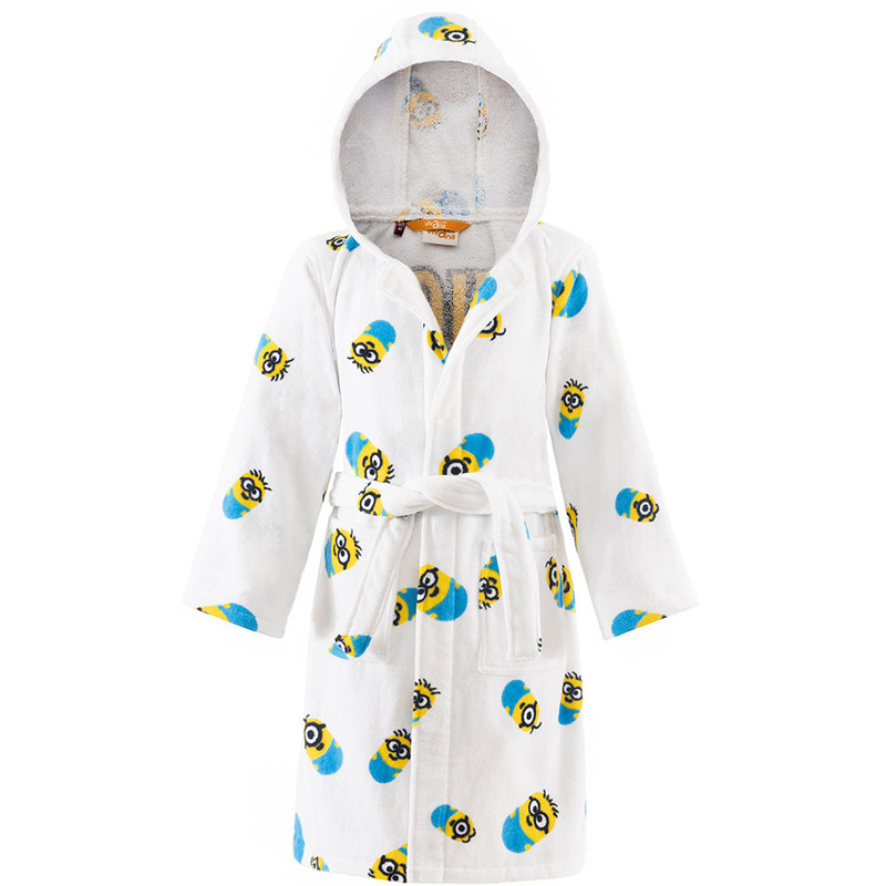 حوله پالتویی ویوانا مدل مینیون سایز 90x39 سانتی متر