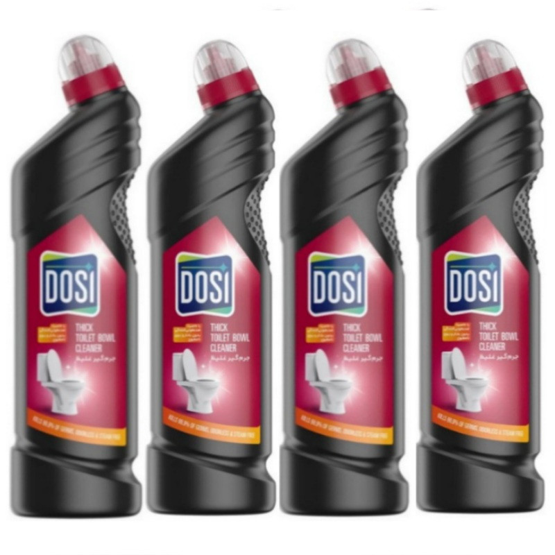 مایع جرمگیر غلیظ بدون بو و بخار دوسی مدل D4 حجم 750 میلی لیتر بسته 4 عددی