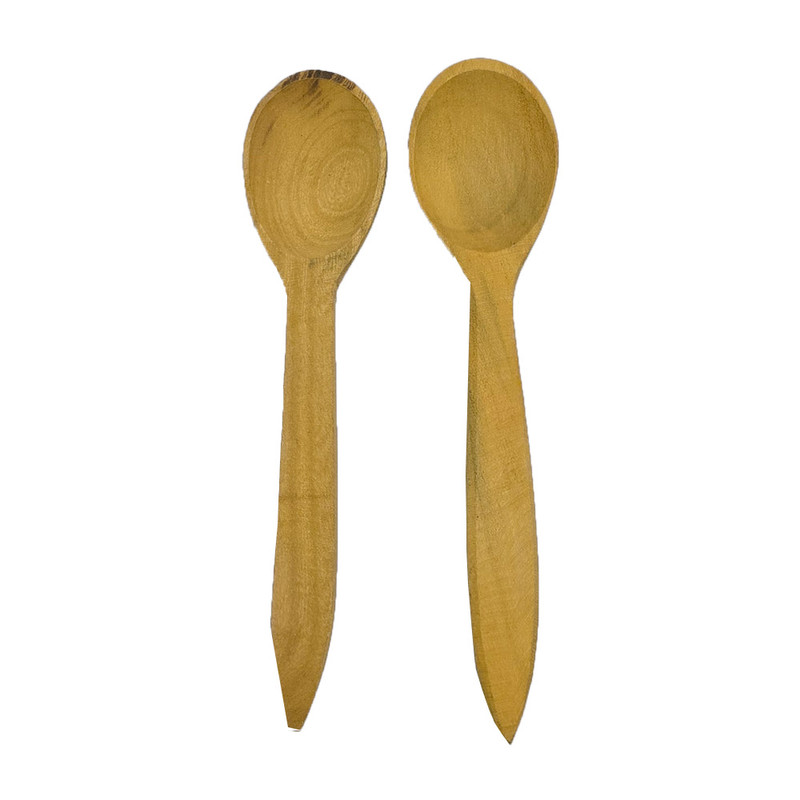 قاشق چوبی مدل FARIN18 بسته دو عددی