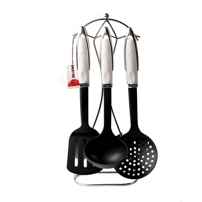 خرید و قیمت ست ابزار آشپزی 7 پارچه دنور مدل KTE-1616SRC