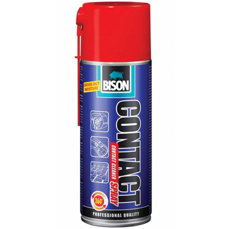 اسپری تمیز کننده بایسن مدل Contact حجم 400 میلی لیتر