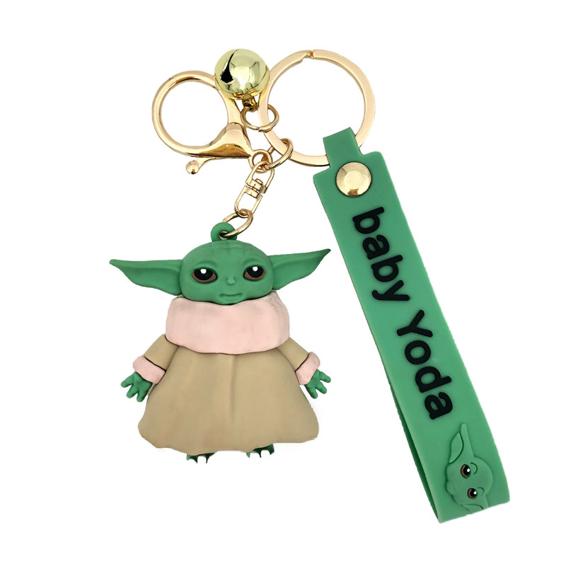 جاکلیدی مدل سیلیکونی طرح بیبی یودا