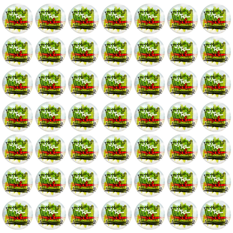 مگنت خندالو مدل تبریک عید نوروز و سال نو کد 25564 بسته 49 عددی