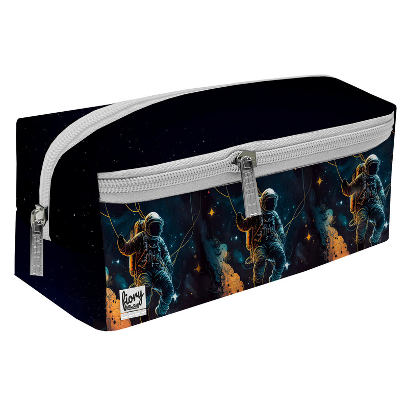 خرید و قیمت جامدادی مستر راد مدل سه زیپ طرح فضانورد کد fiory 2516