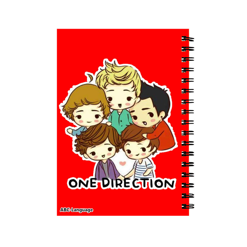 خرید و قیمت دفتر زبان طرح وان دایرکشن کد DZ-01