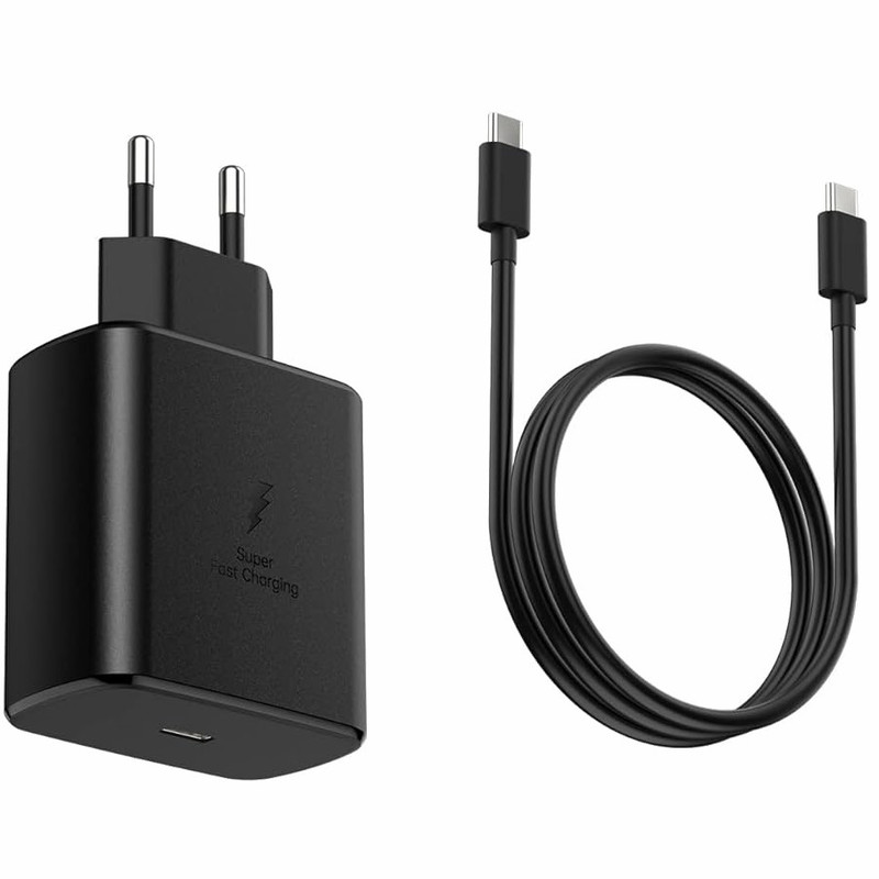 شارژر دیواری 45 وات اس ال وای مدل GALAXY S23 ULTRA SUPER FAST 2 به همراه کابل تبدیل USB-C