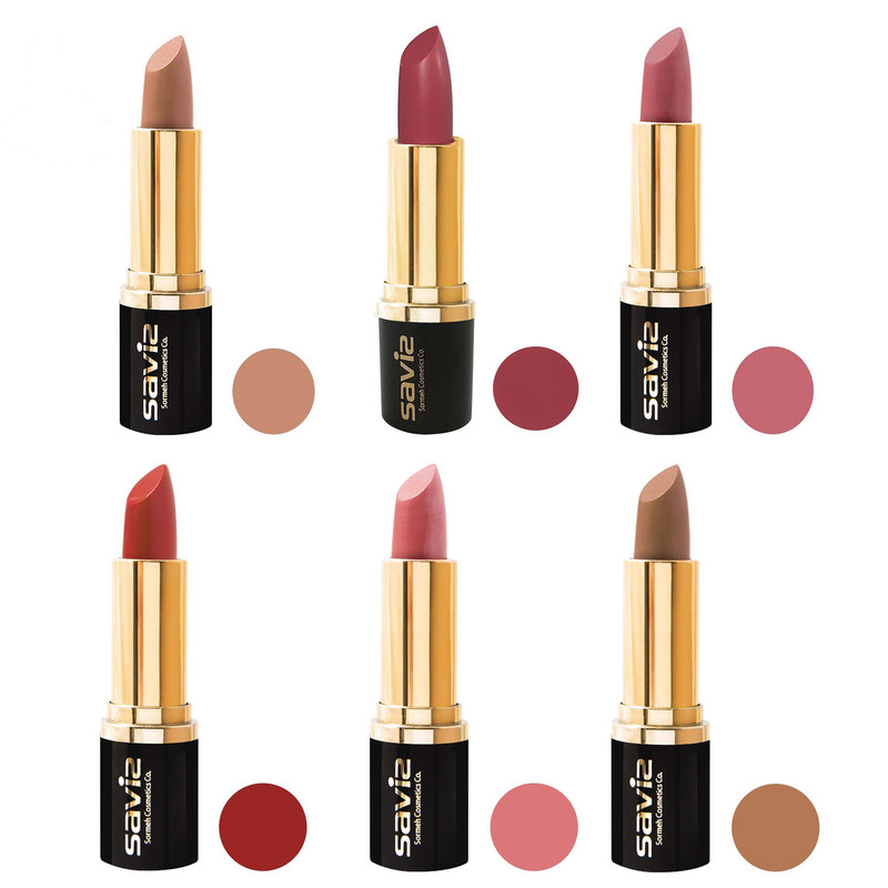 خرید و قیمت رژ لب جامد ساویز مدل 003 مجموعه 6 عددی