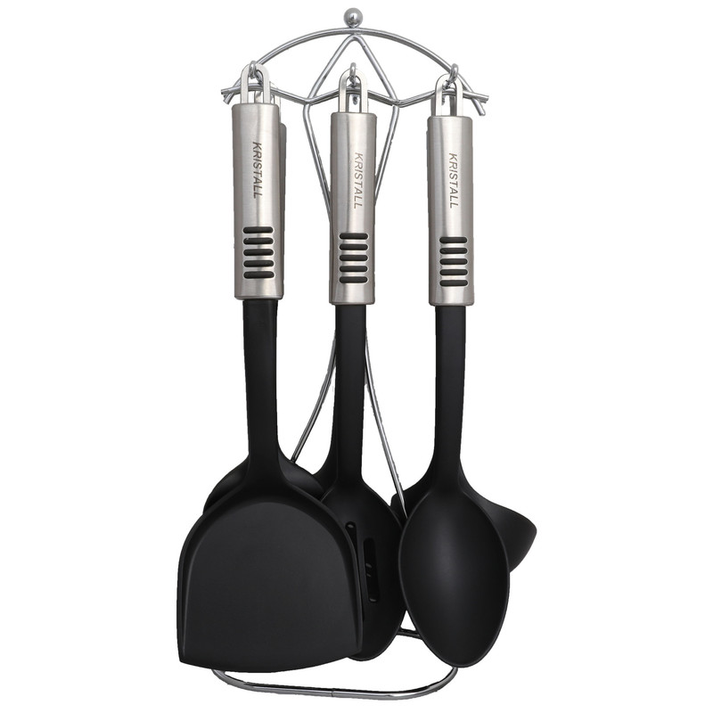 سرویس کفگیر و ملاقه 7 پارچه کریستال کد 676