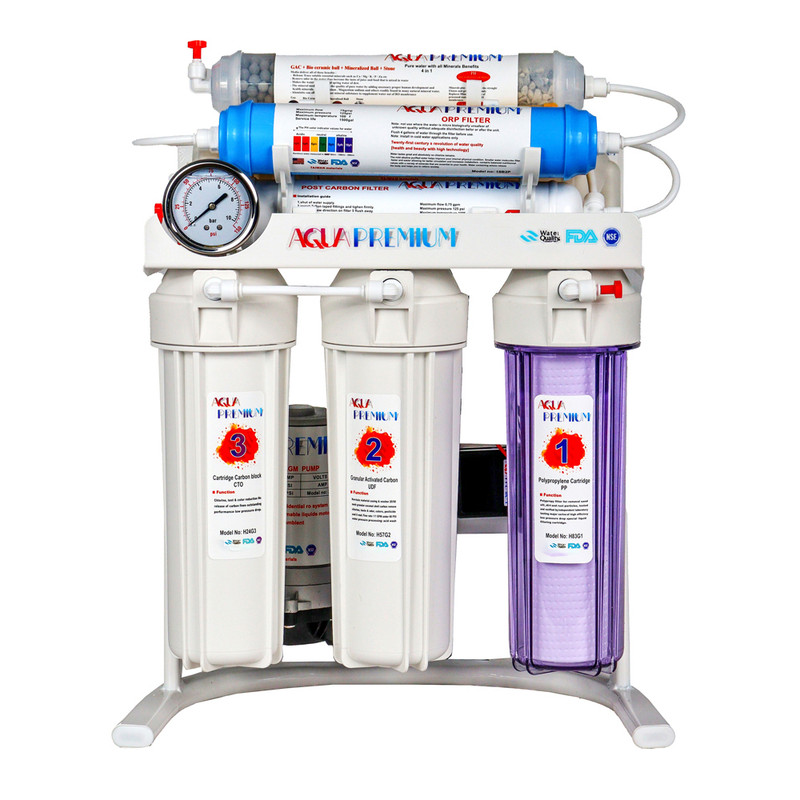 دستگاه تصفیه کننده آب آکواپرمیوم مدل A8OAB11-ML-TL4