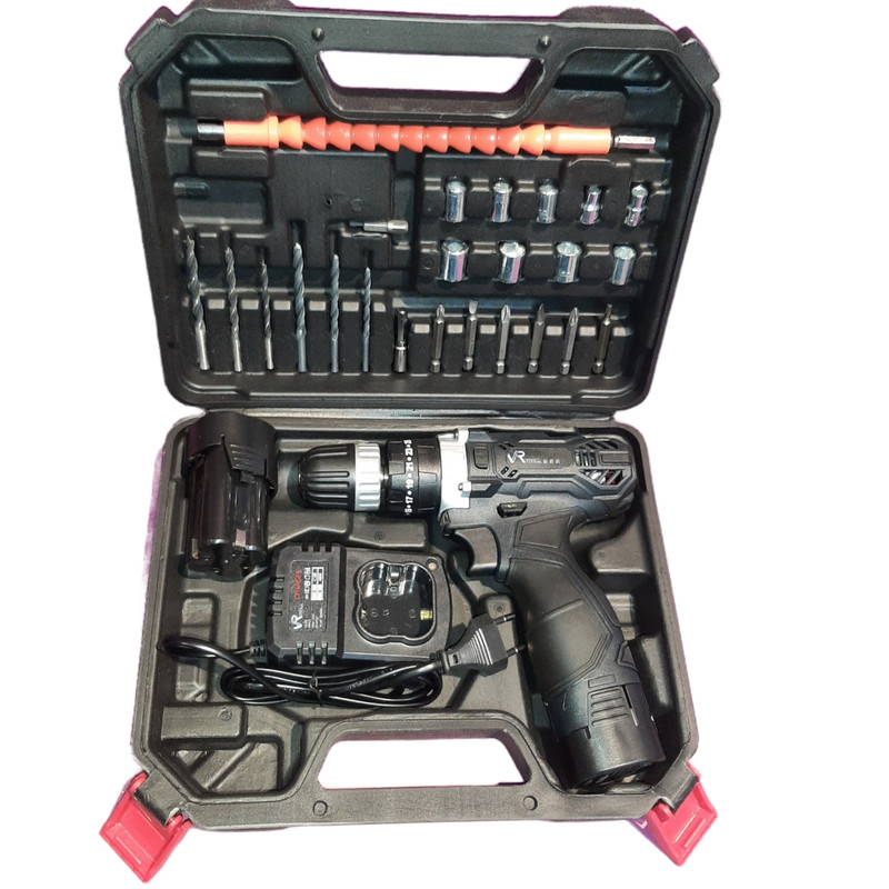 پیچ گوشتی شارژی ویوارکس مدل VR16. 8V-2HA مجموعه 24 عددی